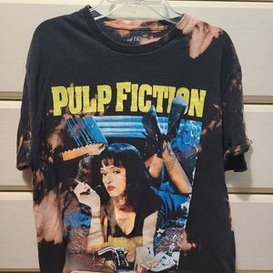 Pulp fiction cropped shirt